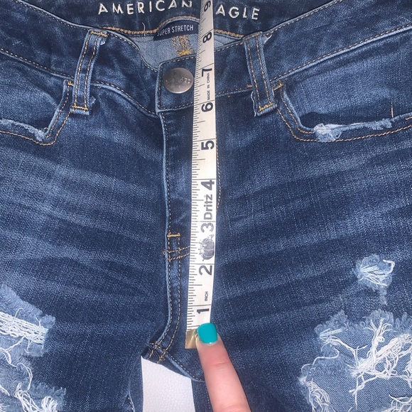 Low Rise Ripped Jeggings - Picture 4 of 4